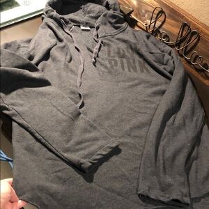 PINK Victoria's Secret Dark Gray Pullover Hoodie
